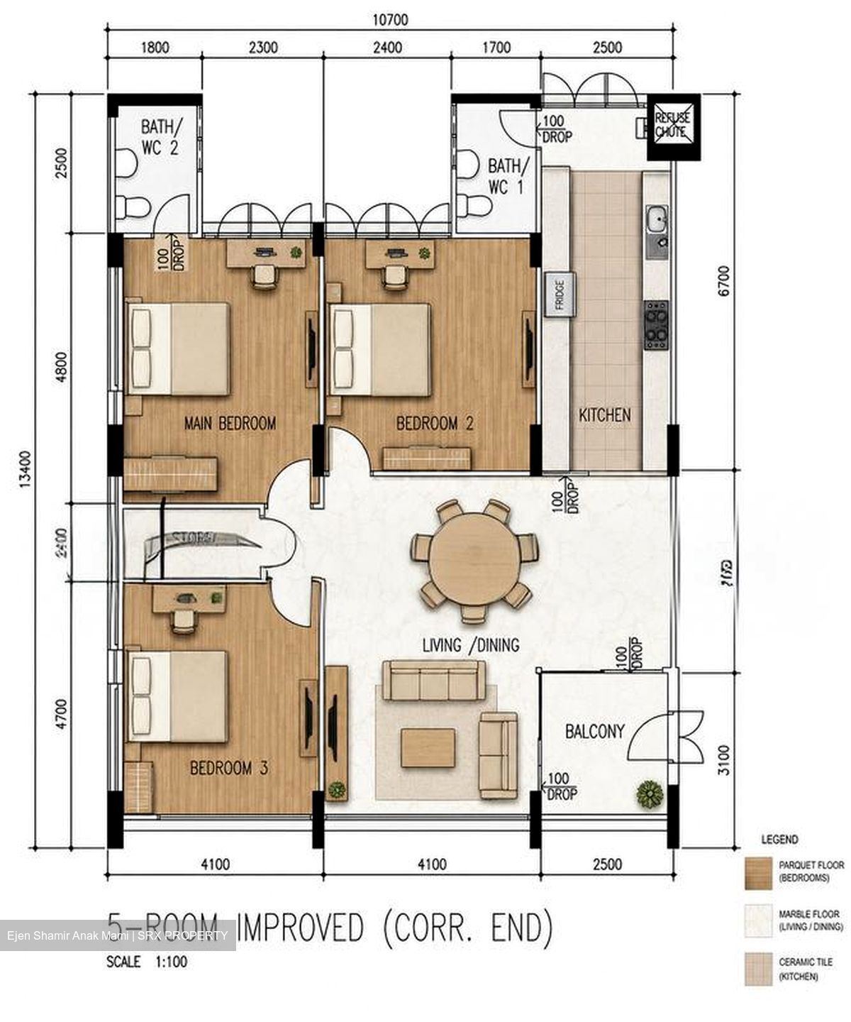 Blk 794 Khatib Vale (Yishun), HDB 5 Rooms #606638391